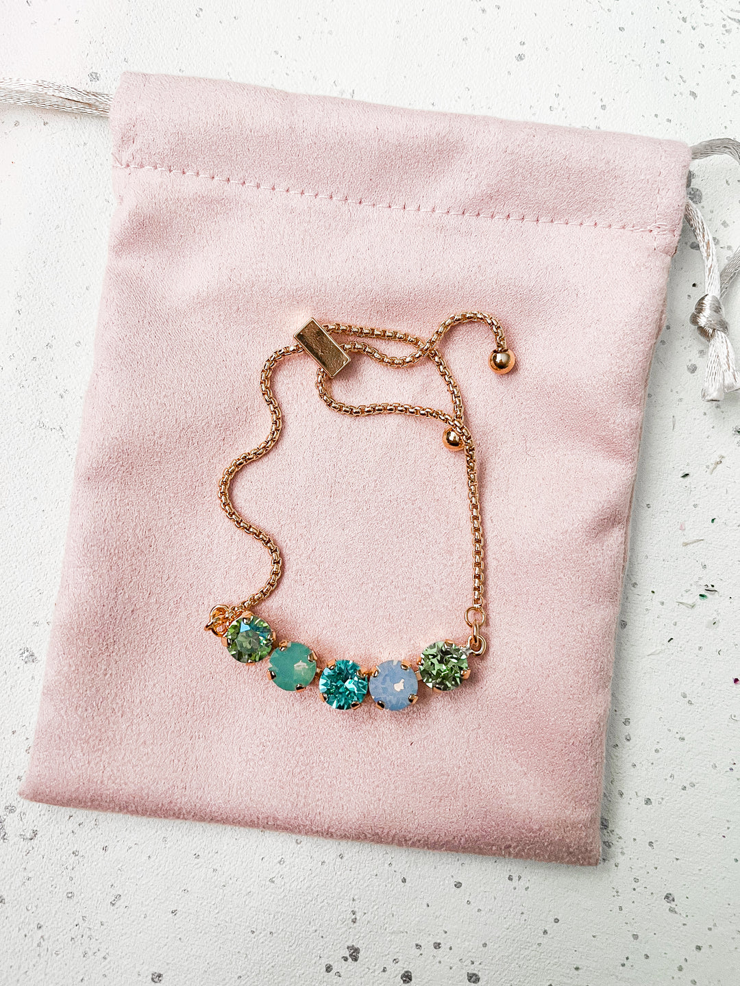 Libby Adjustable Bracelet in Mermaid Lagoon