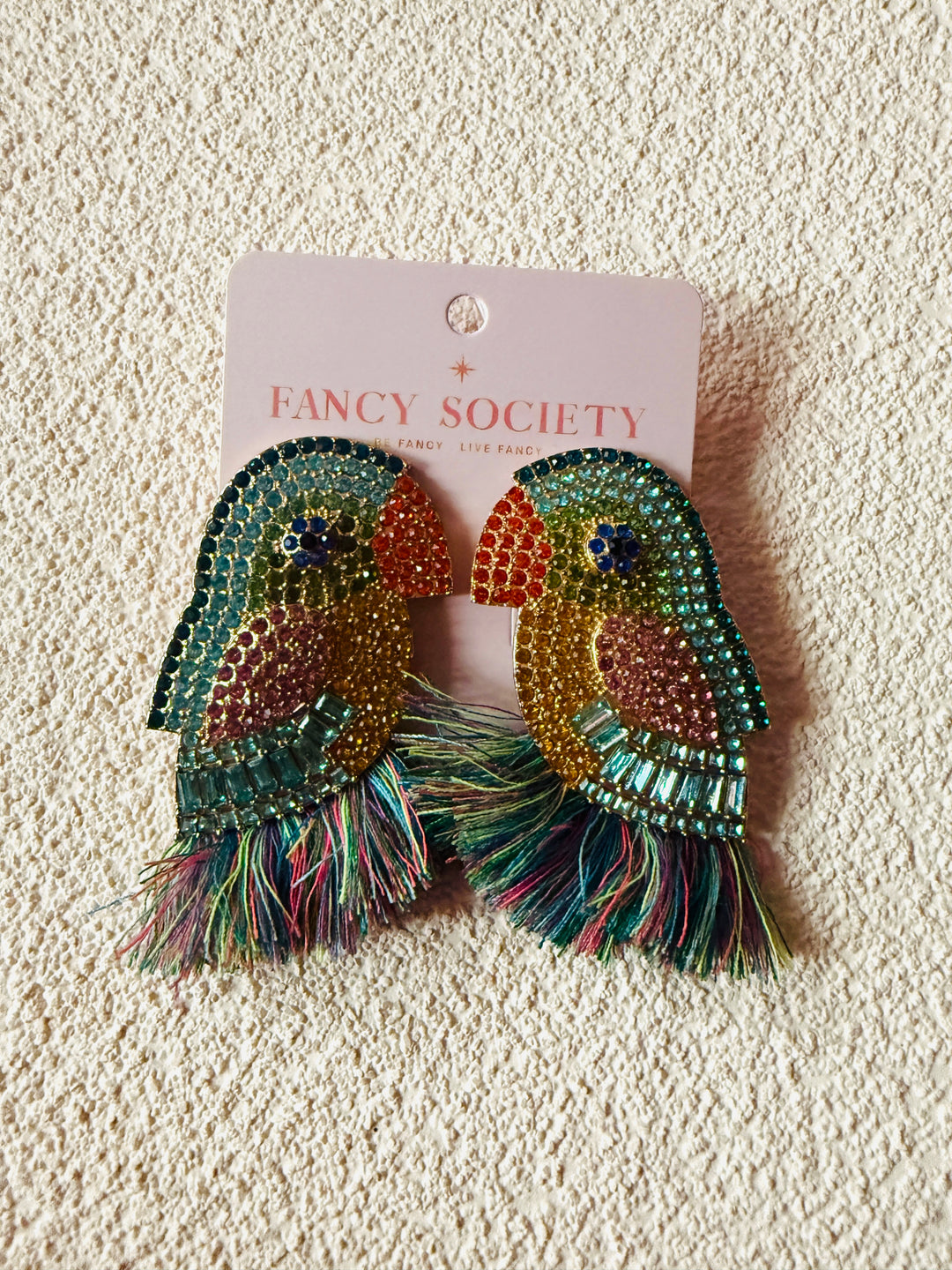 Parrot Statement Earrings