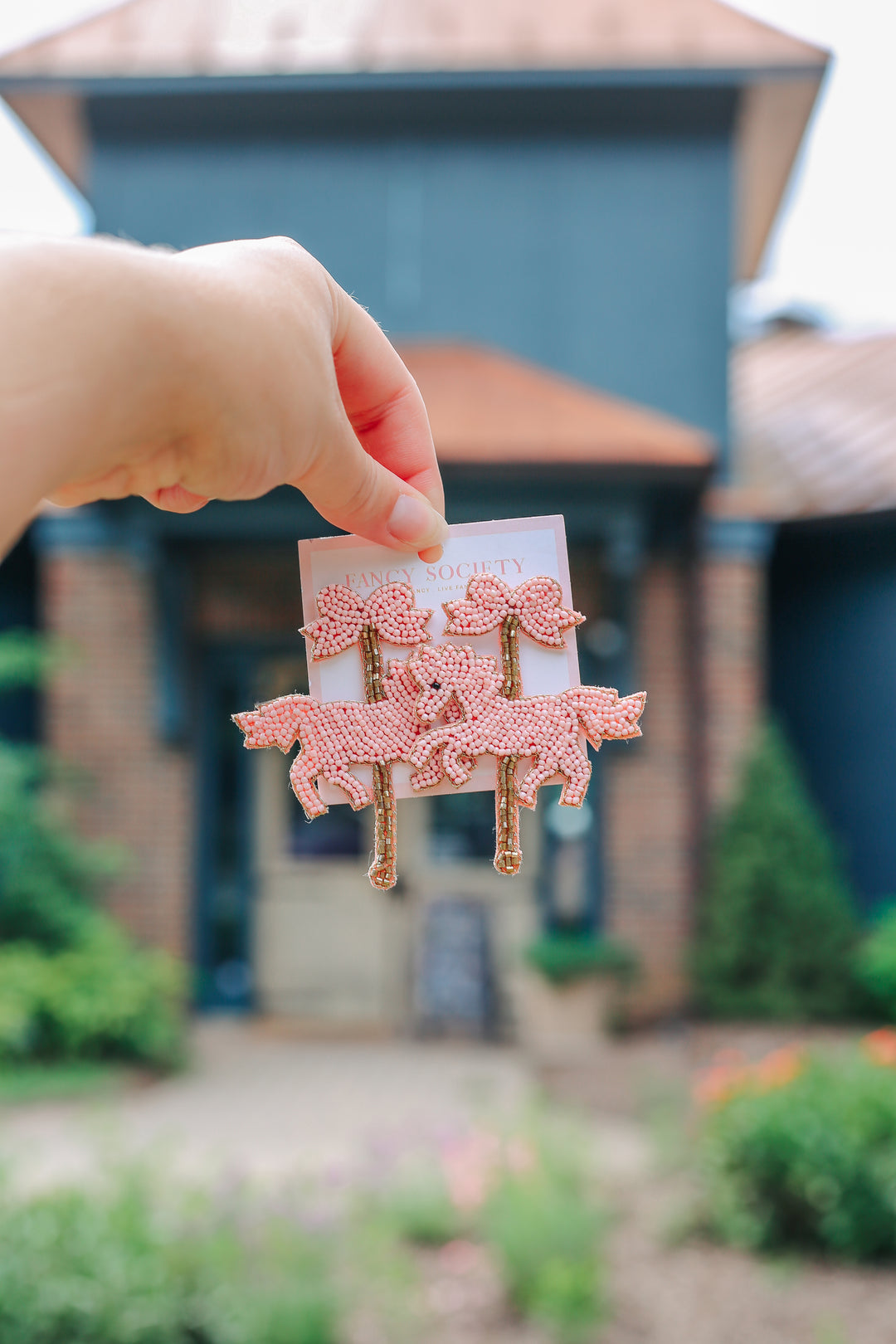 Pink Pony Club Earrings