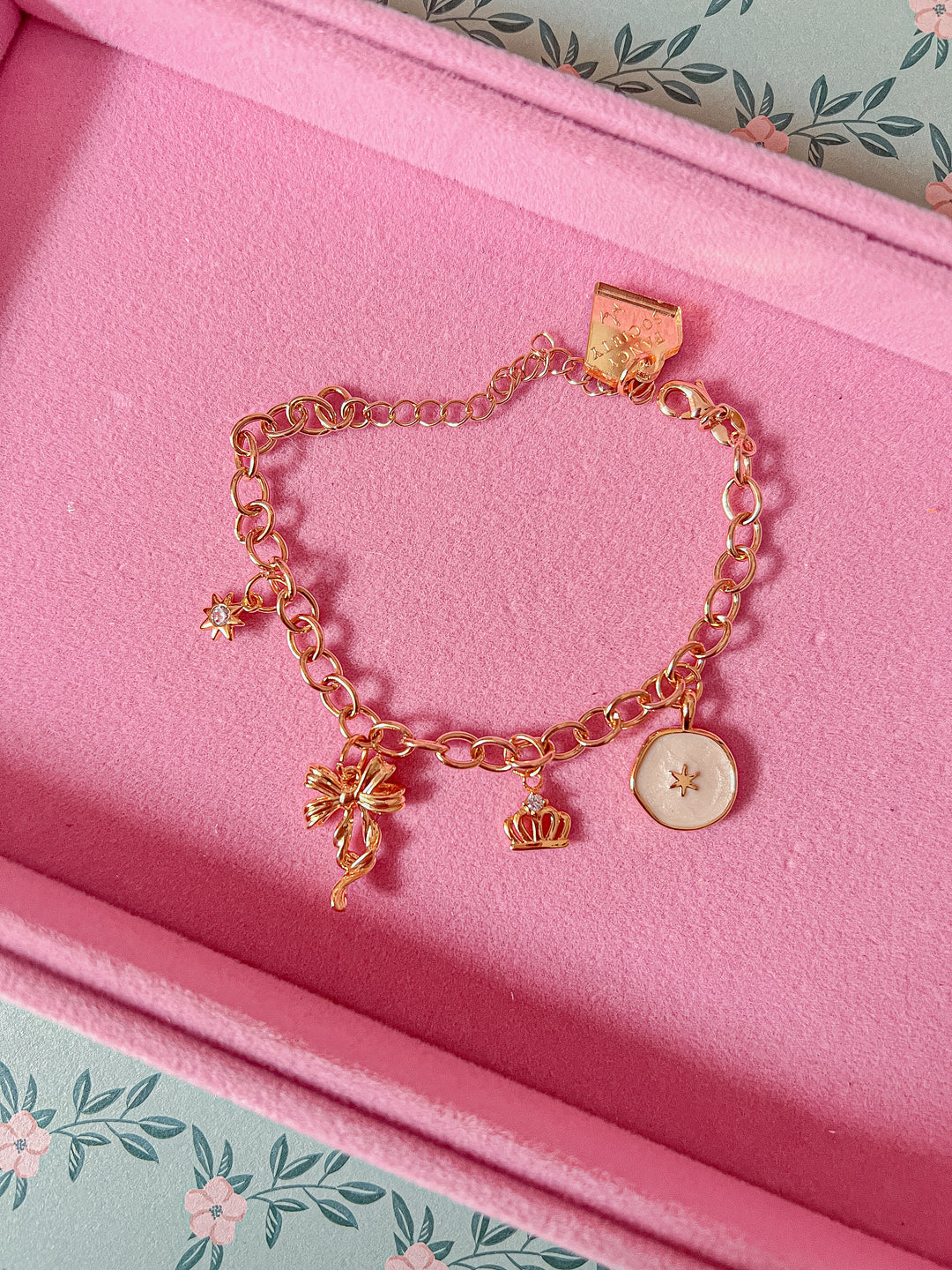Sparkle Girl Charm Bracelet