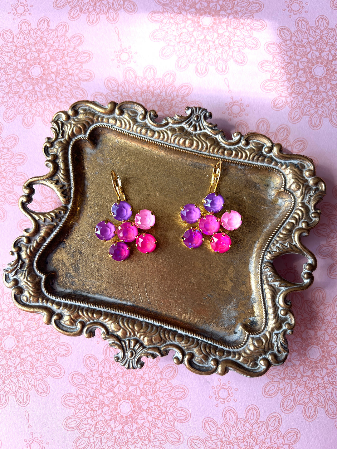 Rosie Wild Berry Earrings