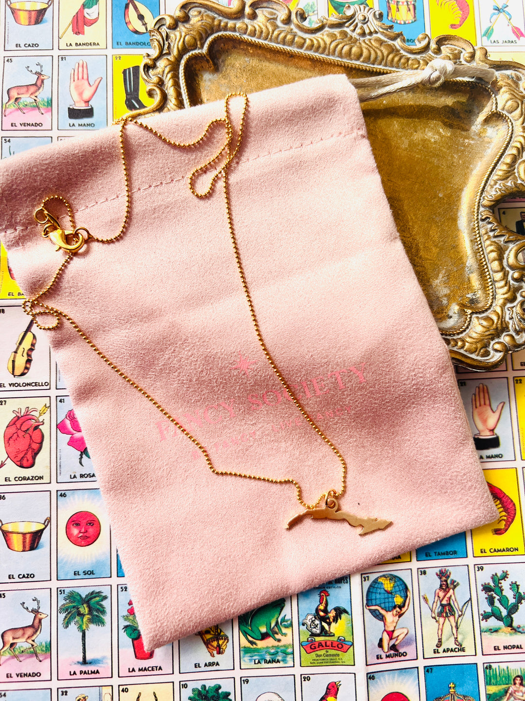 Cuba Pendant Necklace