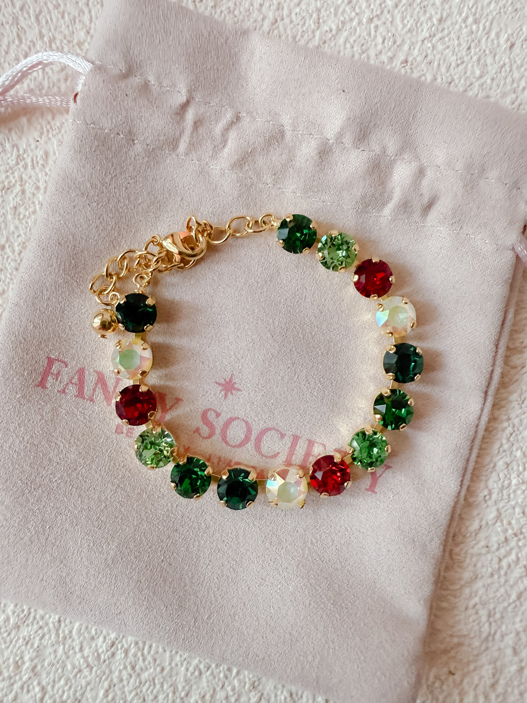 Lively Holly Jolly  Bracelet