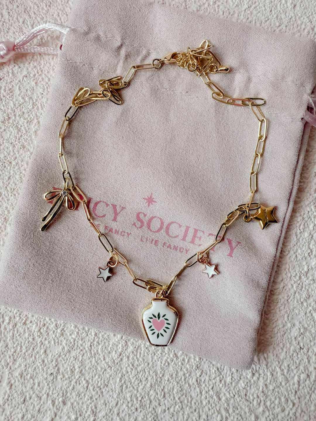Lucky Girl Charm Necklace