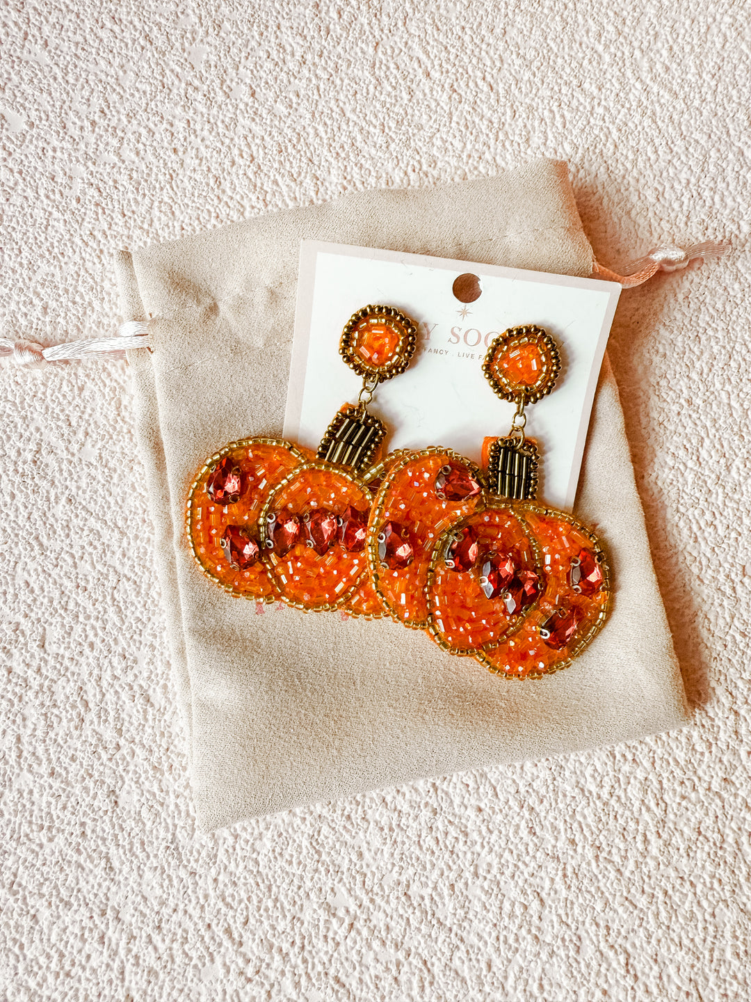 Enchanted Pumpkin Earrings