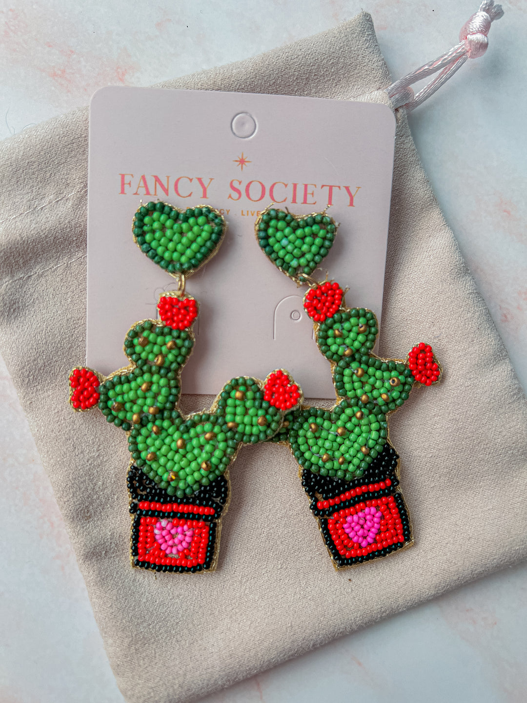 Cactus Love Earrings
