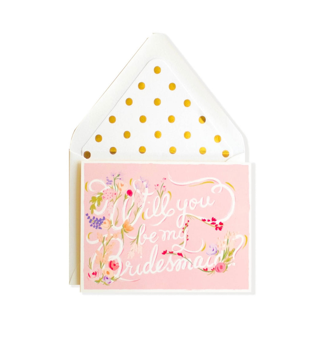 Will You Be My Bridesmaid Card