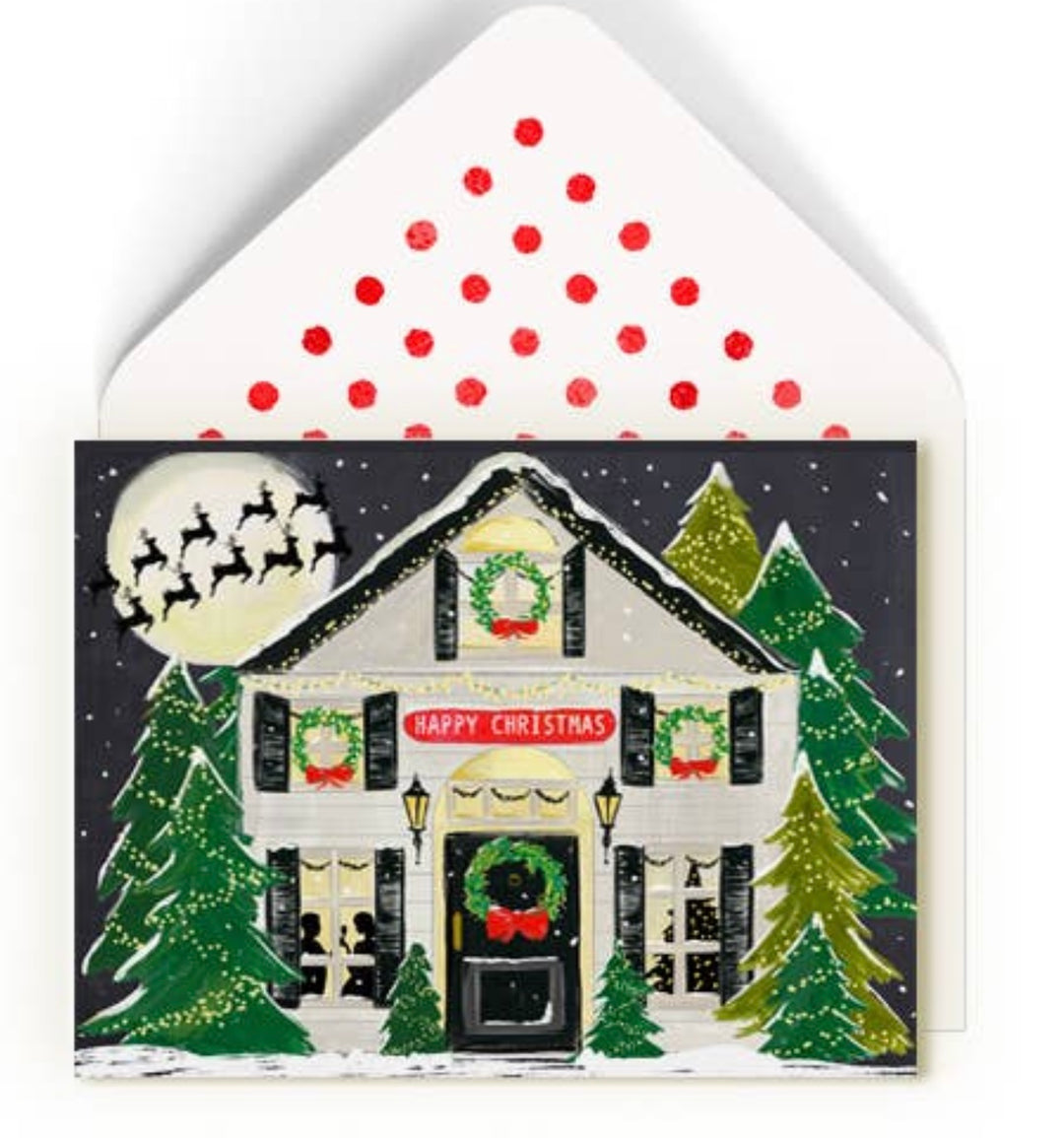 Happy Christmas Home Card