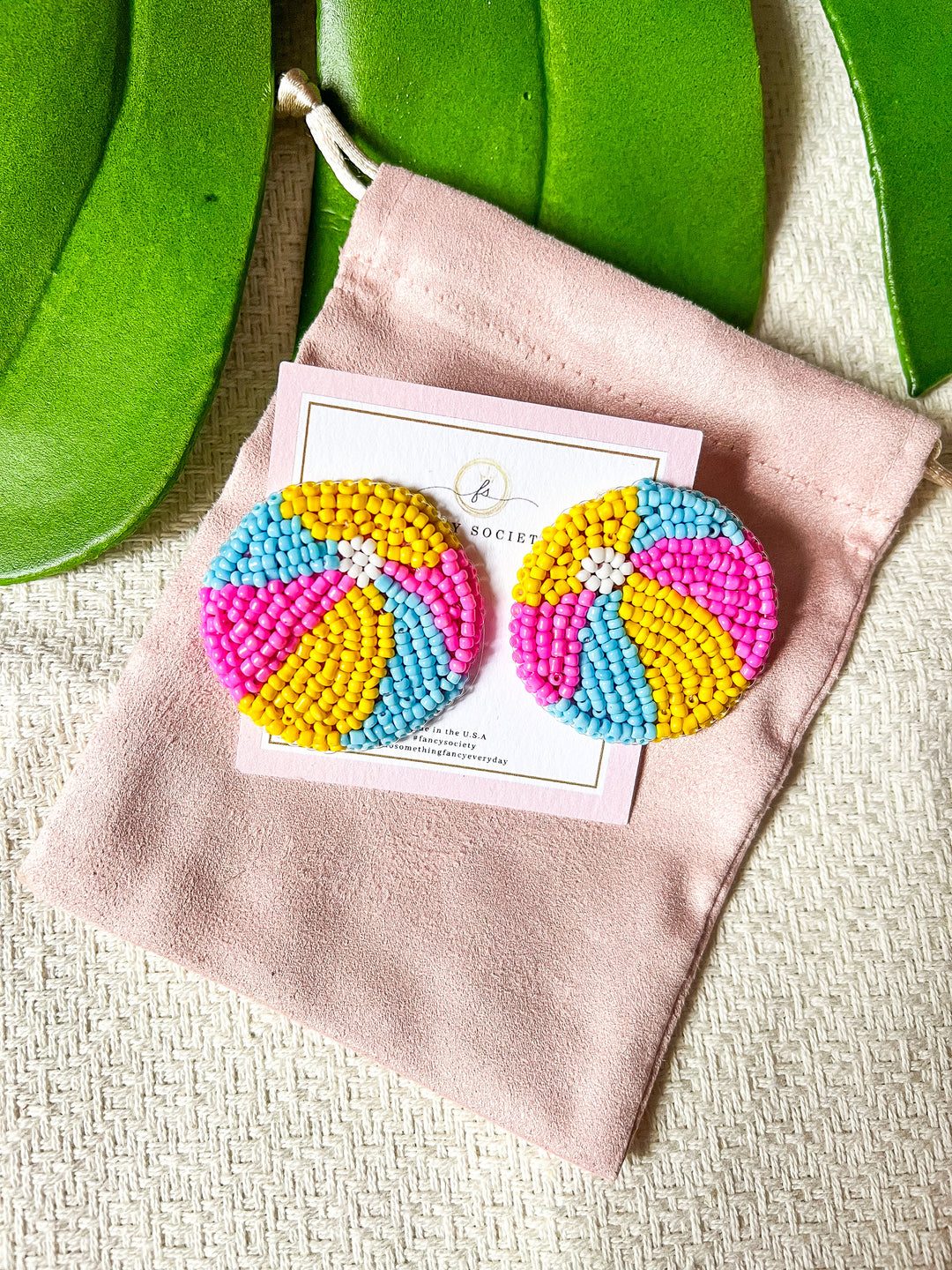 Beach Ball Earrings
