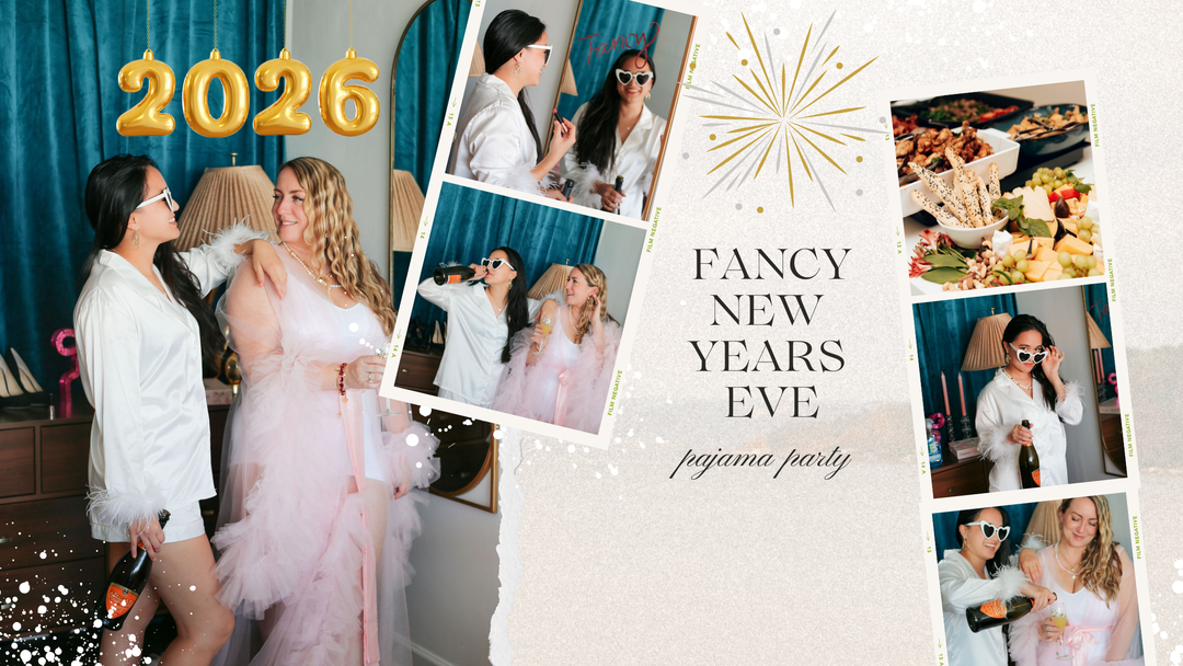 A Fancy NYE Pajama Party