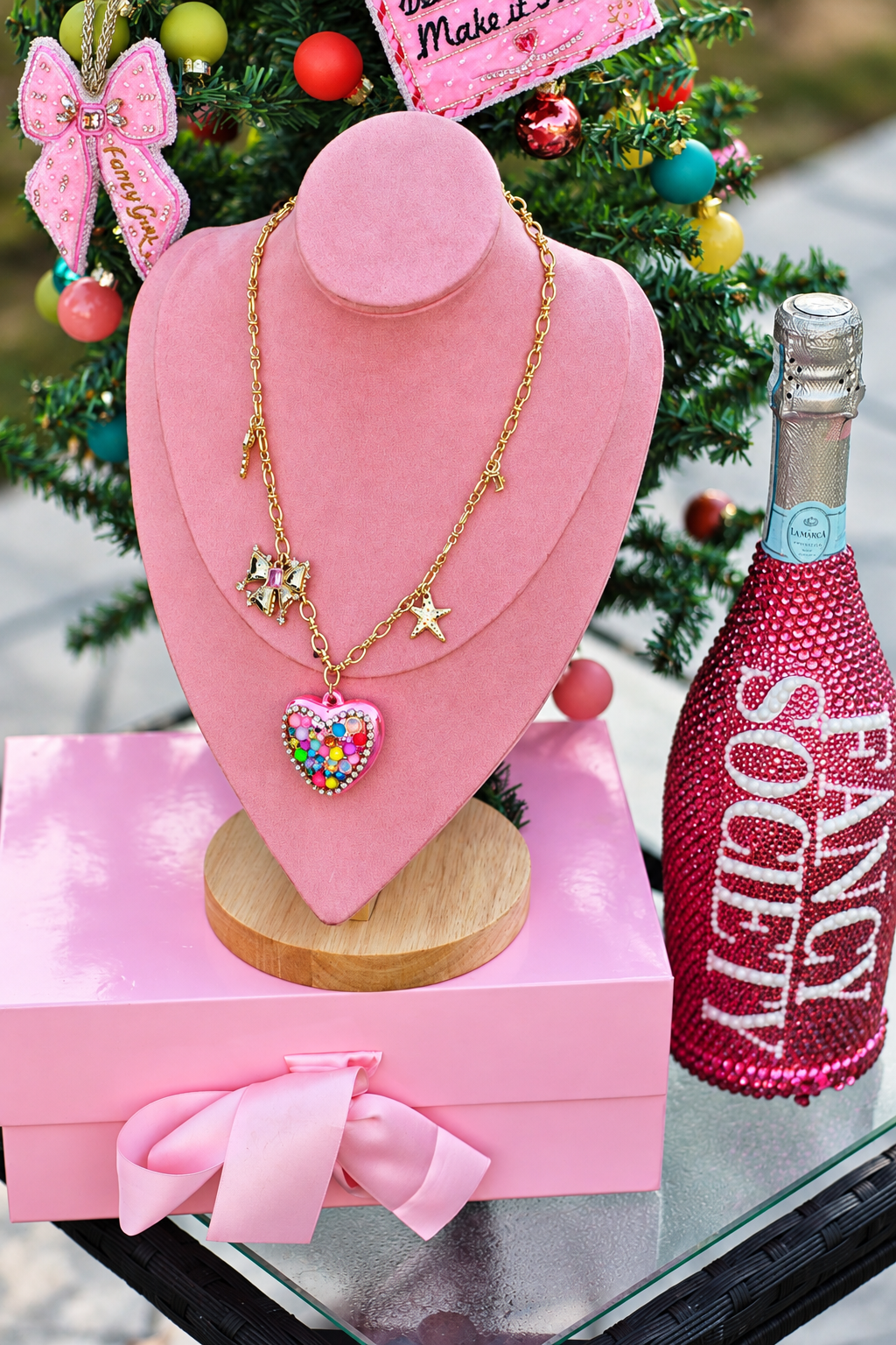 Fancy Girl Festive Charm Necklace