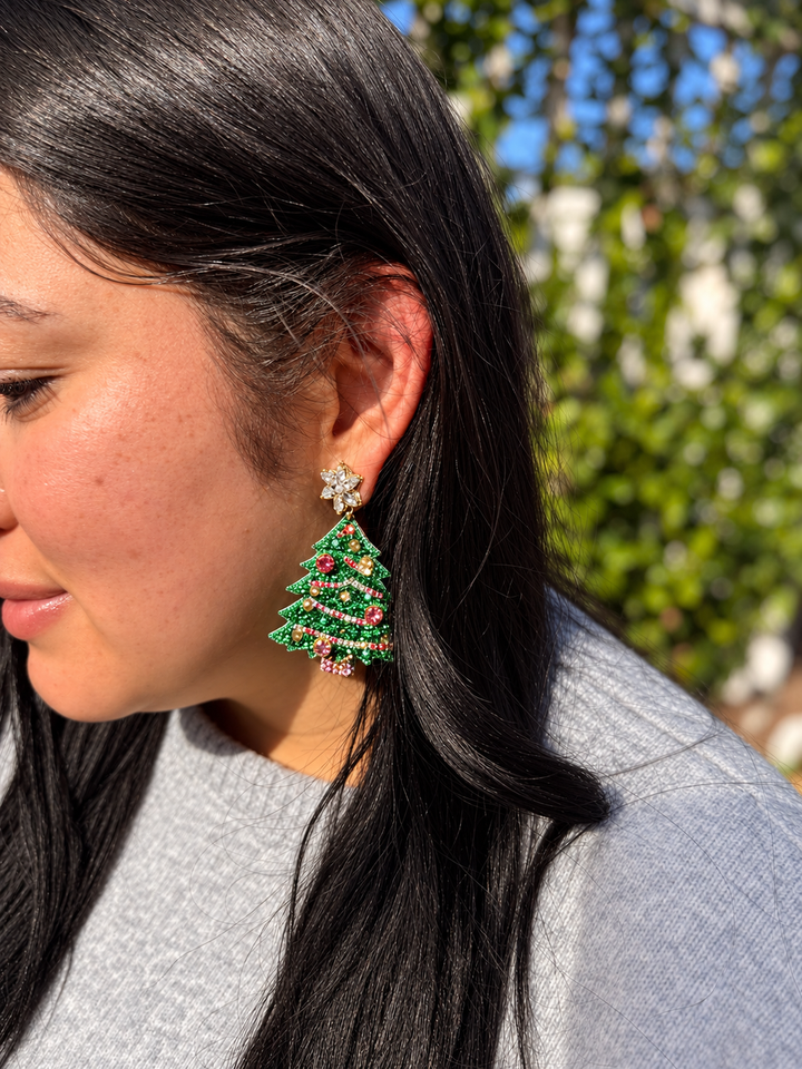 Christmas Tree Earrings