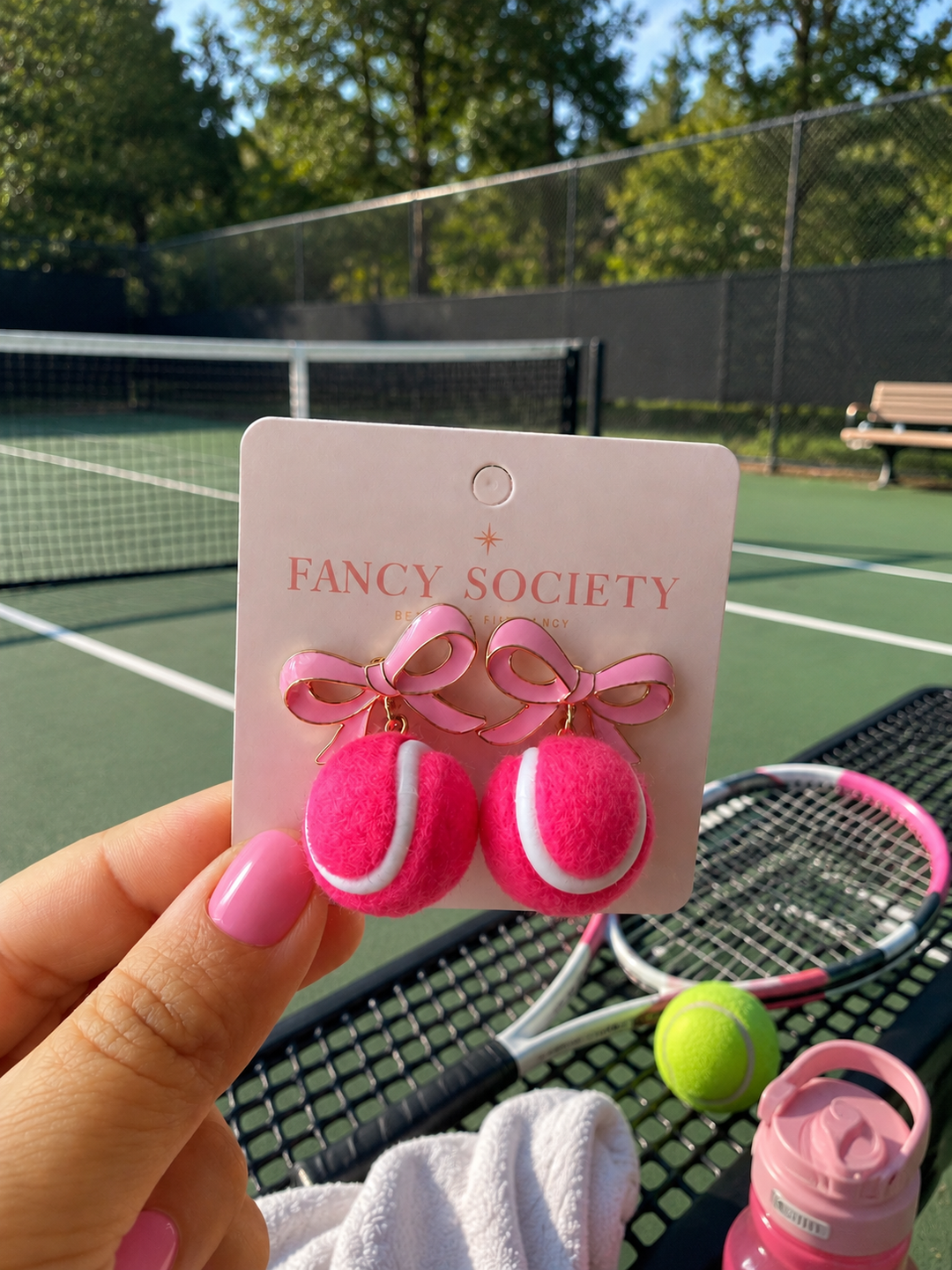 Tennis Girl Earrings