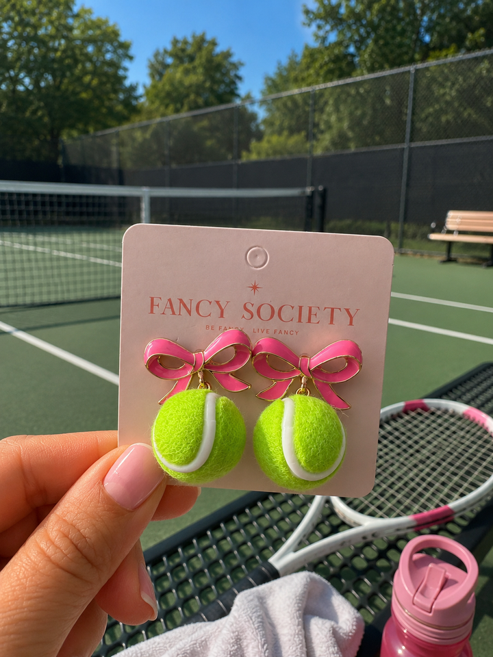 Tennis Girl Earrings