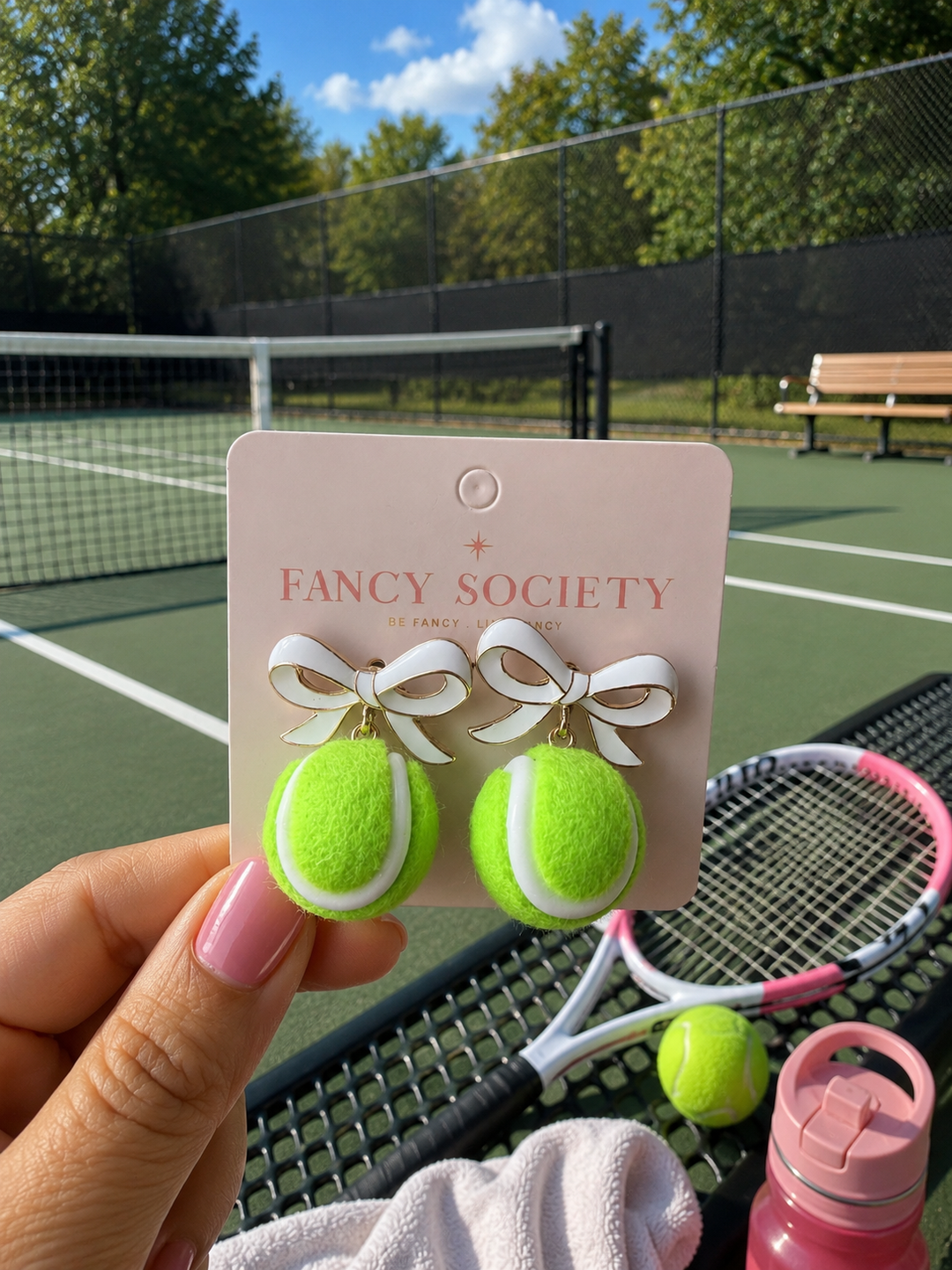 Tennis Girl Earrings