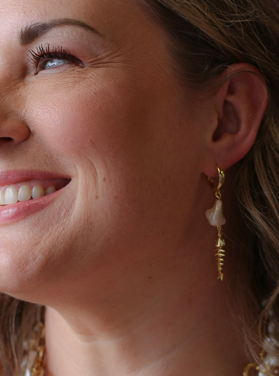 Page Turner Fish Drop Earrings