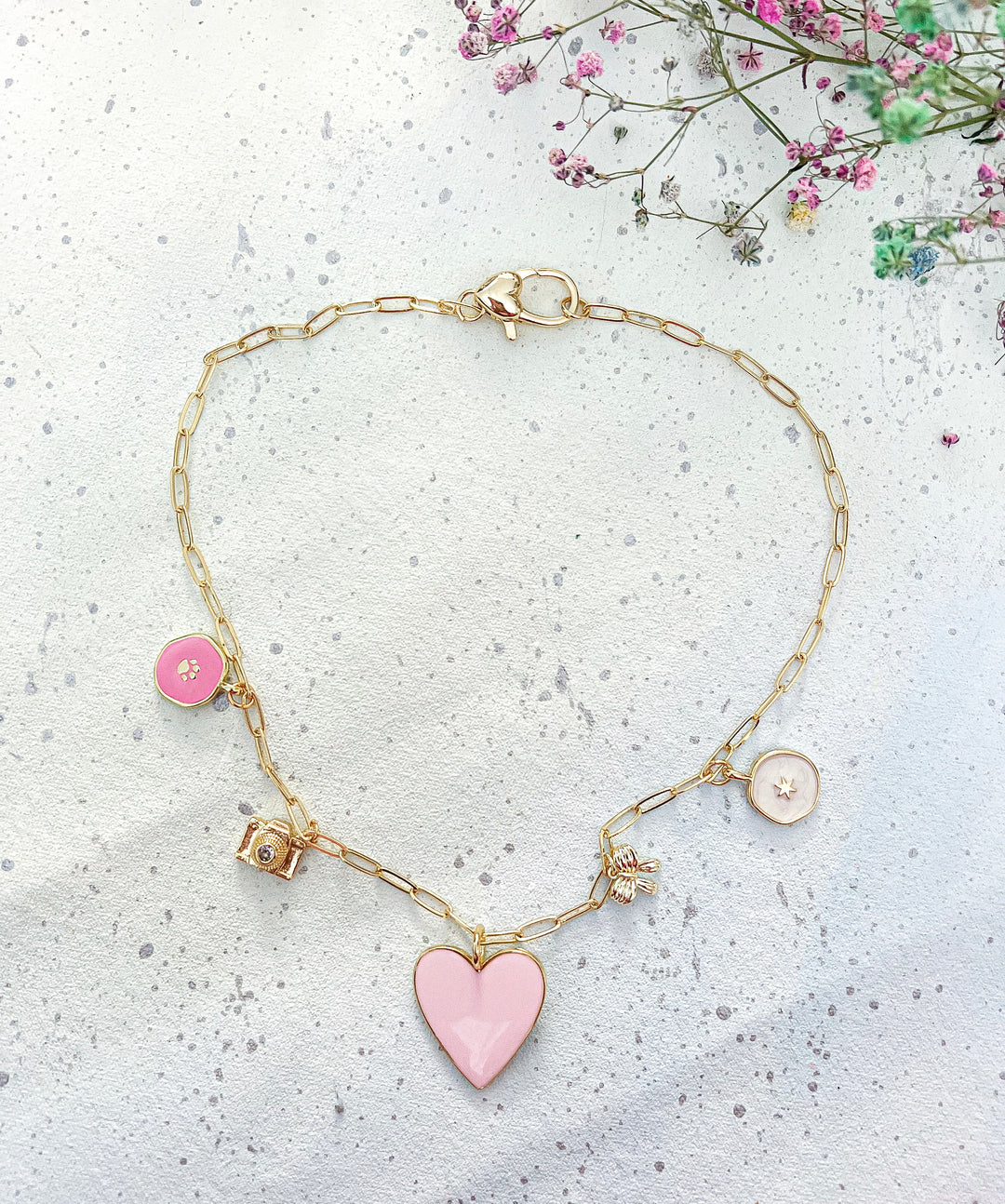 All the things I love Charm Necklace