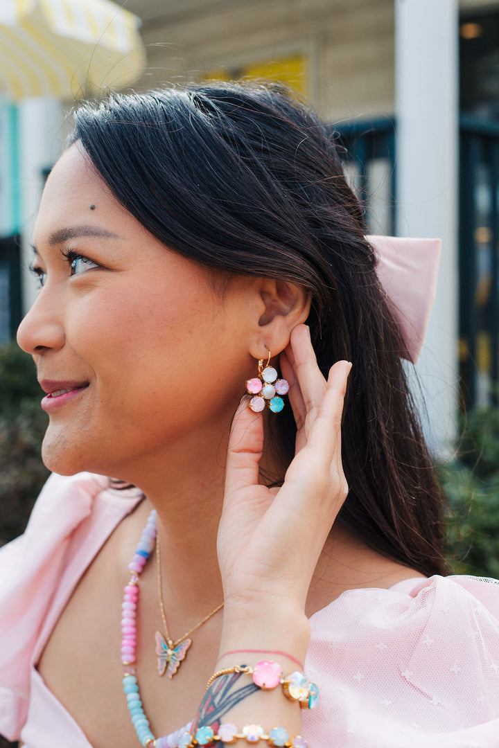 Rosie Cotton Candy Dream Earrings