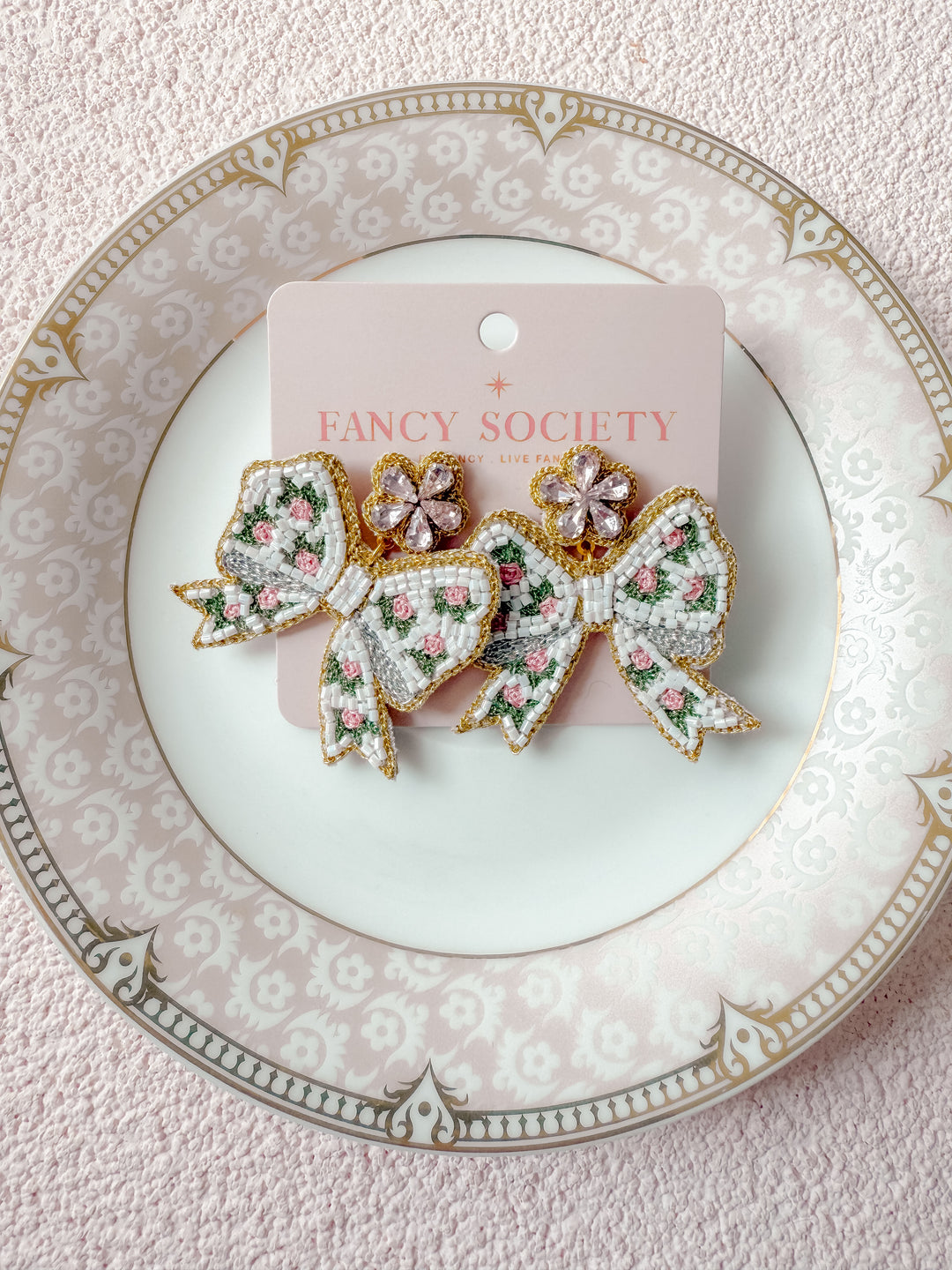 Fancy Shack Pattern Fancy Shack Earrings โ Fancy Society