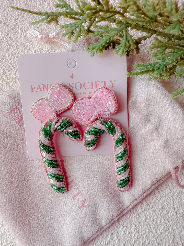 Candy Cane Earrings