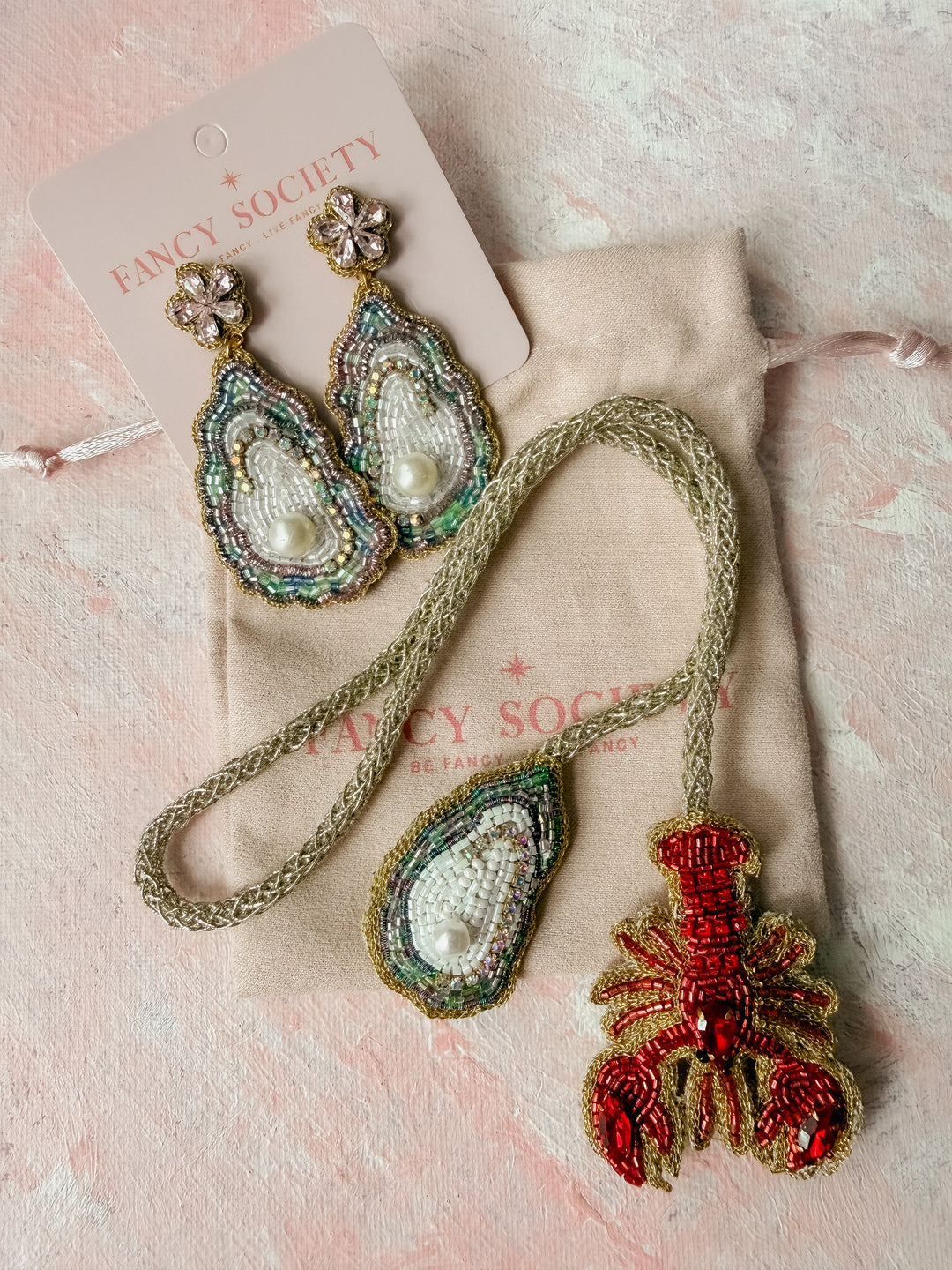Earrings and Bead Charm Bundle
