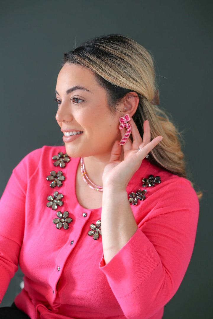 Candy Cane Earrings