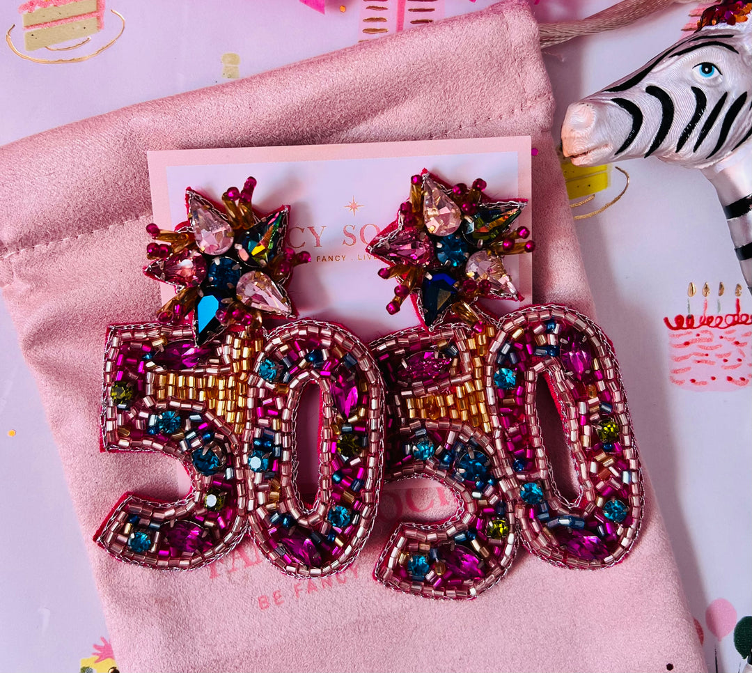 Milestone Birthday Earrings