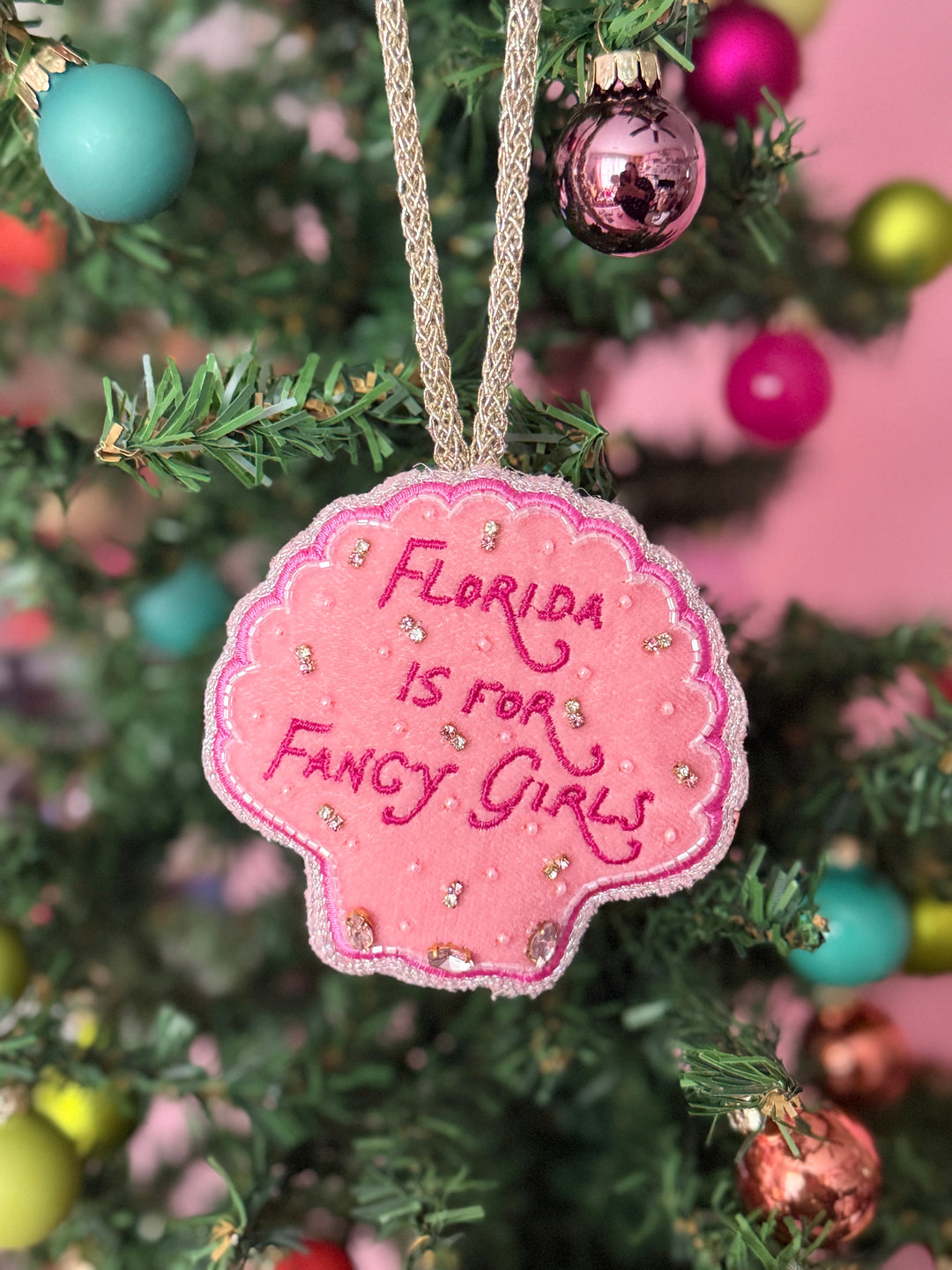 Florida is for Fancy Girls Ornament