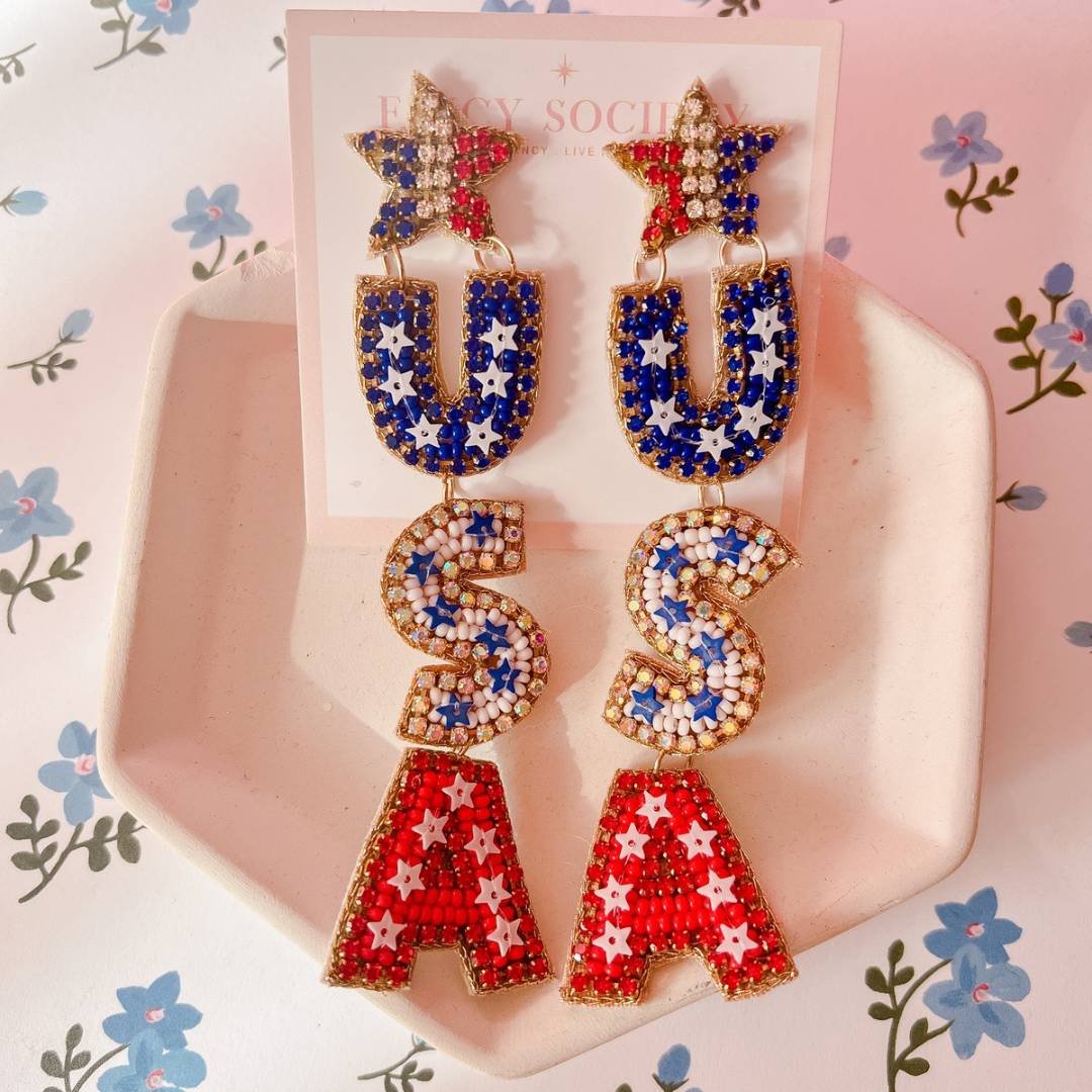 Patriot Earrings