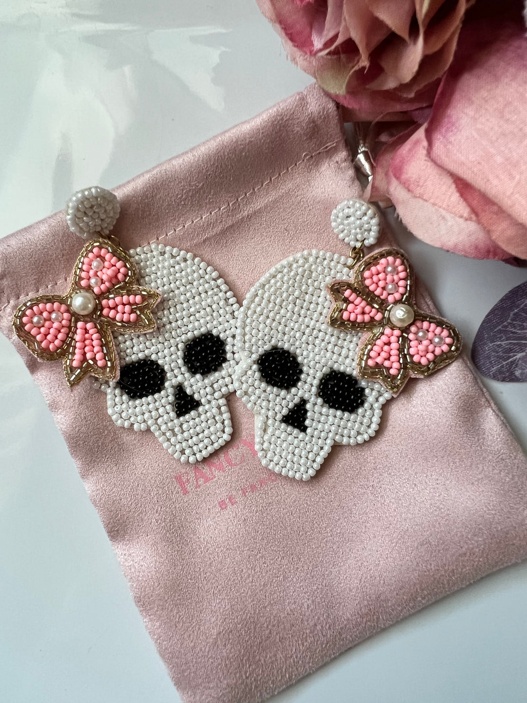 Girly Skull Earrings