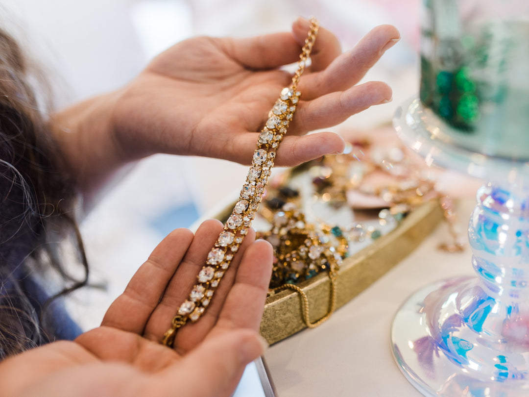 Goddess Princess in Clear Bracelet